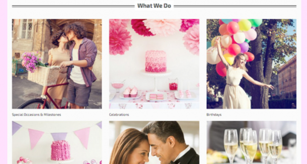 Custom Web Design Client - Belush Events