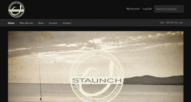 Custom Web Design Client - Staunch Tradition